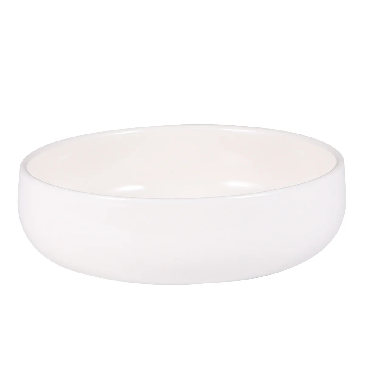 

Ceramic Reptile Feeding Container No Harm to Pets Beautiful Lightweight Easy Clean Water Dish for Tortoises 11cm White