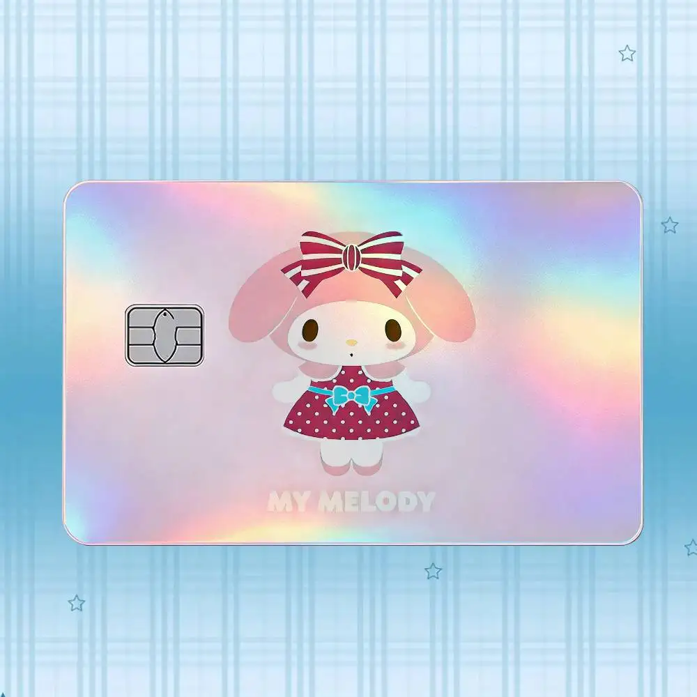 My M-Melody Laser-Holografischer Karten-Skin-Aufkleber für Kredit- und Debitkarten – 4 Stück/Set, wasserfester, kratzfester Schutz – Detail 19