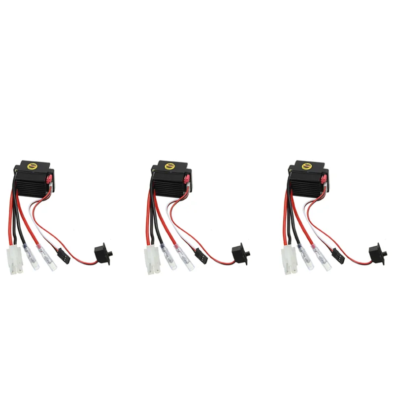 

ABUM-3X For HSP 320A Brushed Brush Motor Speed Controller ESC F. 1/10 1/12 RC Truck Car Boat
