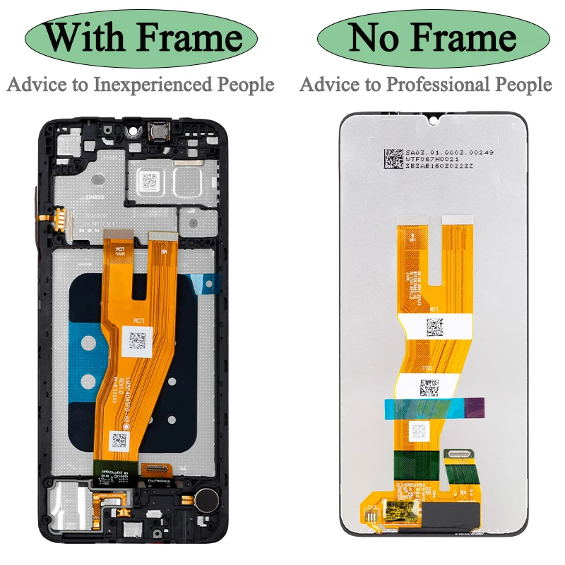 SM-A055F A055F/DS A055M A055M/DS Premium Lcd For Samsung Galaxy A05 Display Touch Screen Digitizer Panel Assembly For SM A055