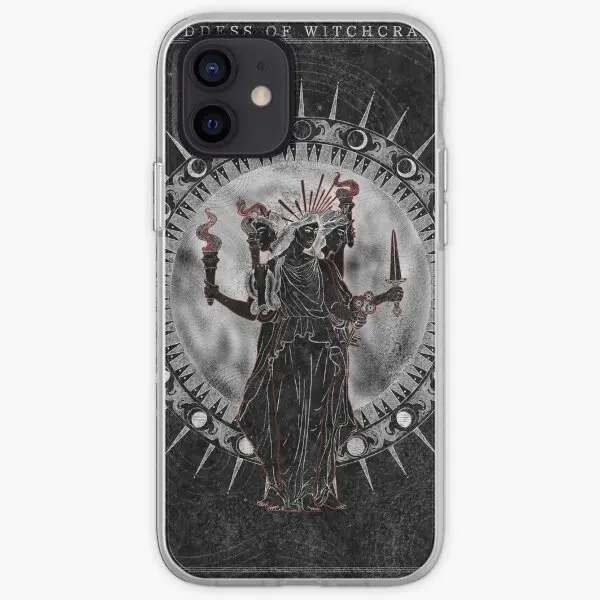 Hecate Black Iphone Tough Case  Phone Case Customizable for iPhone 11 12 13 14 Pro Max Mini 6 6S 7 8 Plus X XS XR Max Dog