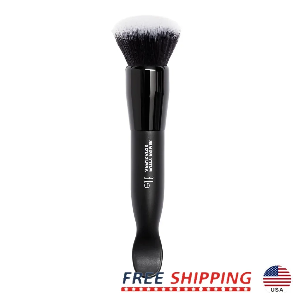 

Putty Applicator Dual-ended Tool Spatula and Brush Blends Seamlessly Flawless Makeup Application Vegan Cruelty-free