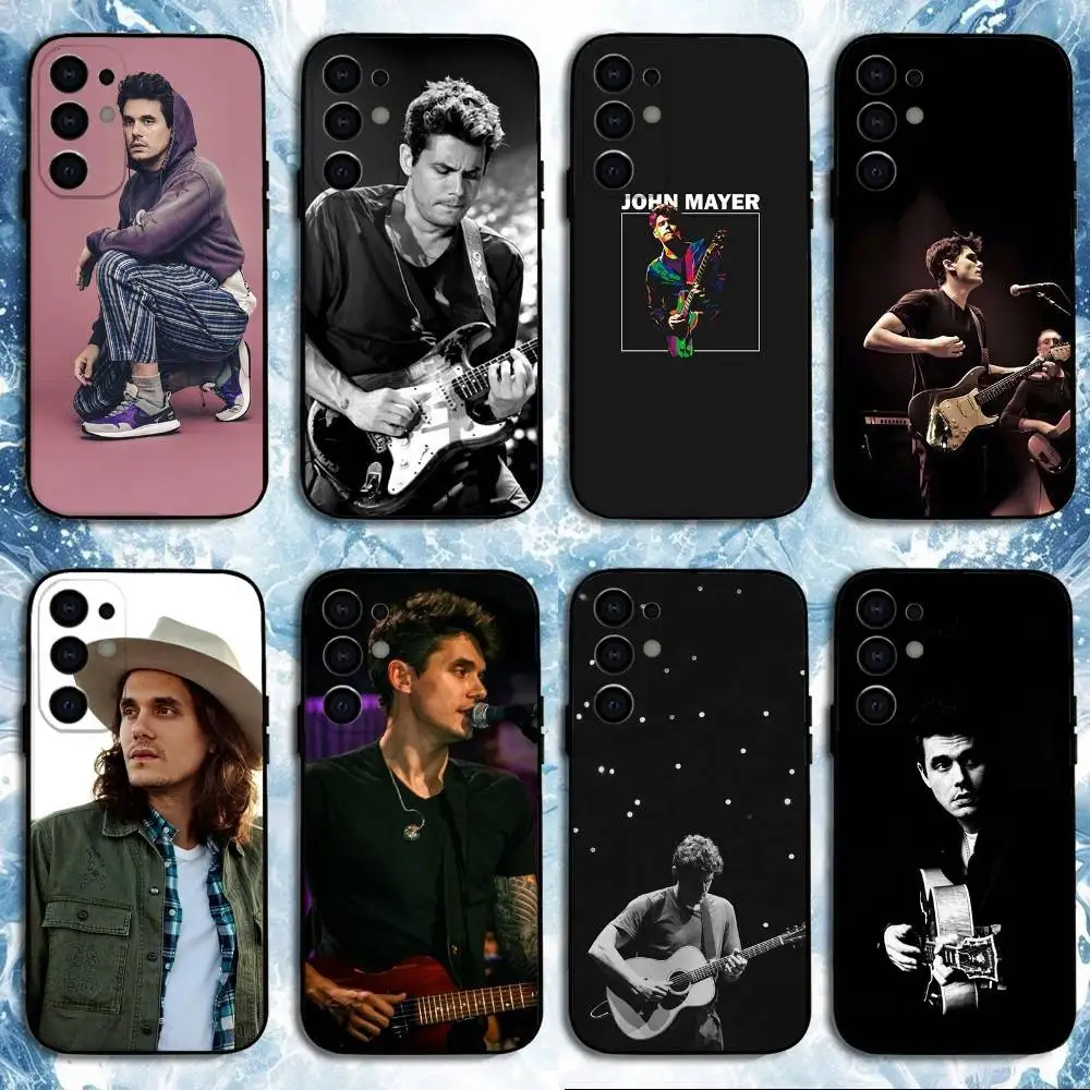

John Mayer Phone Case For Samsung S25,S24,S23,S22,S21,S20,Plus,Fe,Lite,Others Black Cover