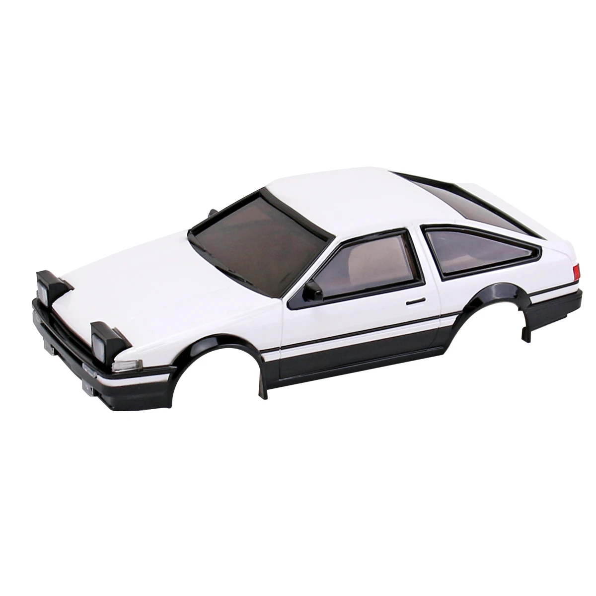 1/28 Car Shell Plastic Initial D AE86 Body Shell 90mm for RC Car Kyosho Mini-Z Mini-Q HGD1 DRZ