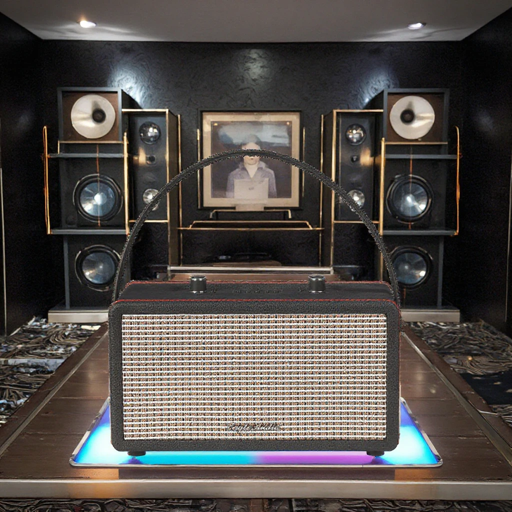 

Home Theater KTV Desktop Audio with for Bluetooth TV Speaker and Overweight Subwoofer Metal Shell