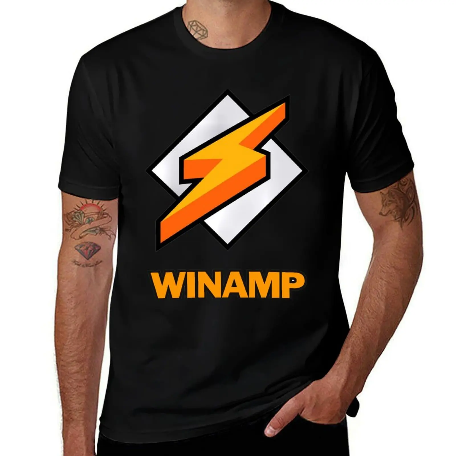 

Winamp logo T-Shirt t shirts for man pack white t shirts for man graphic cars T-Shirt