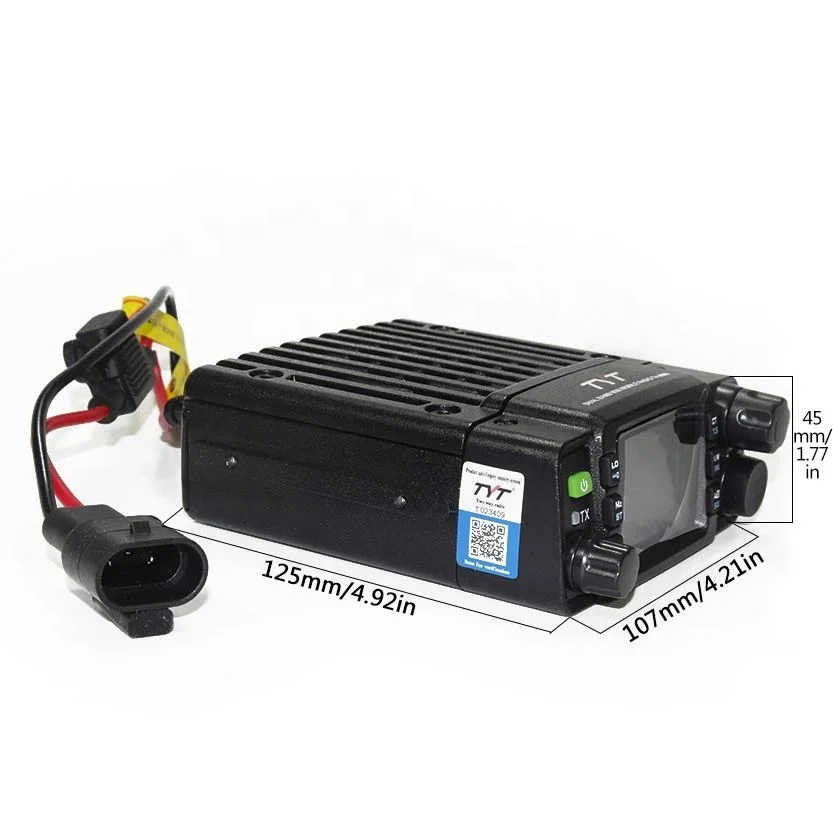 25W/20W dual band mini mobile radio IP67 waterproof vehicle transceiver 200channels for car radio