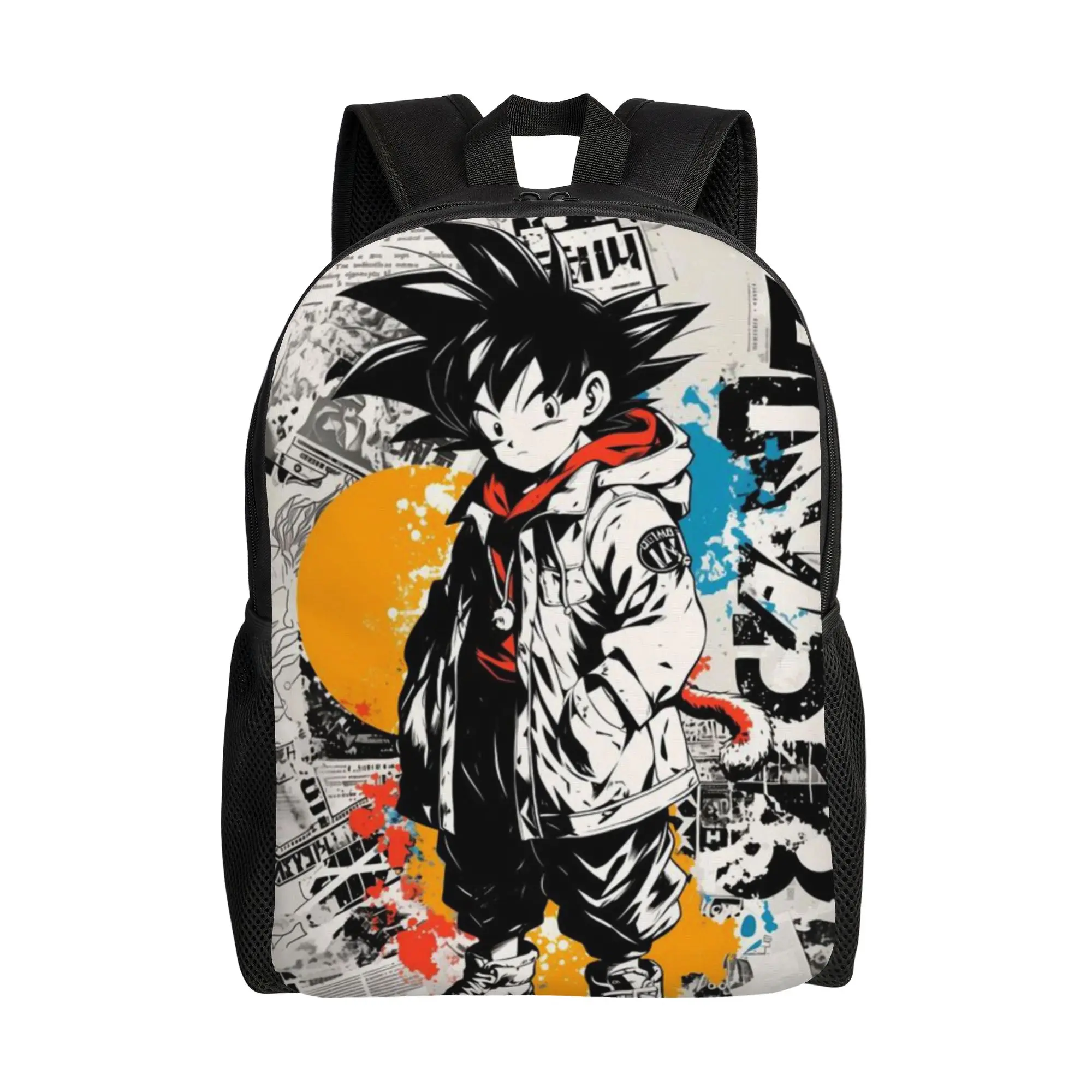 

Back to school season Multi-Function Son Goku (22) Knapsack Dragon Ball Teenager Backpack