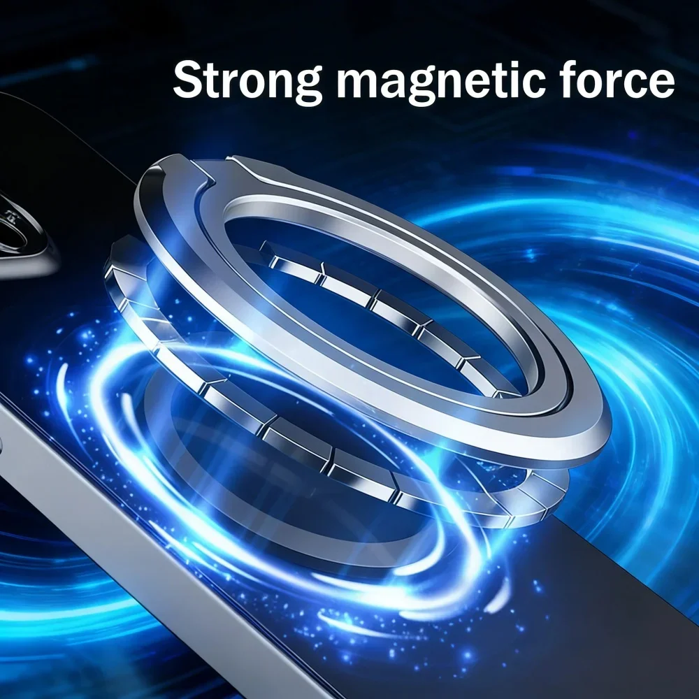 Magnetic Adjustable Stand Phone Finger Ring Holder Accessories Magnet Ring Support Bracket For iPhone Samsung Mobile Phone Case