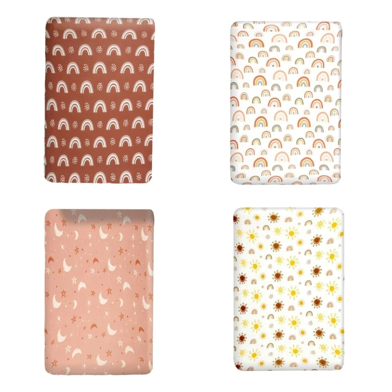 

Чехол подходит для всех стандартных пеленальных подушечек, накладных листов для пеленания, дышащего чехла, сменного стола для