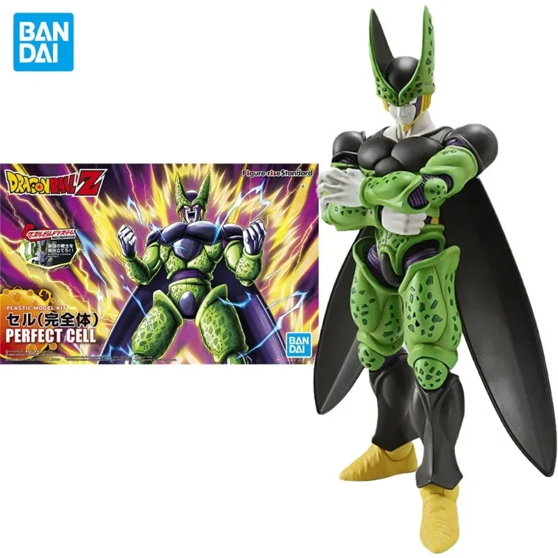 

In Stock Original Bandai Dragon Ball Z SHF Cell Anime Action Figure Toys Collection Hoilday Gifts Doll Model Kit 18cm Perfect