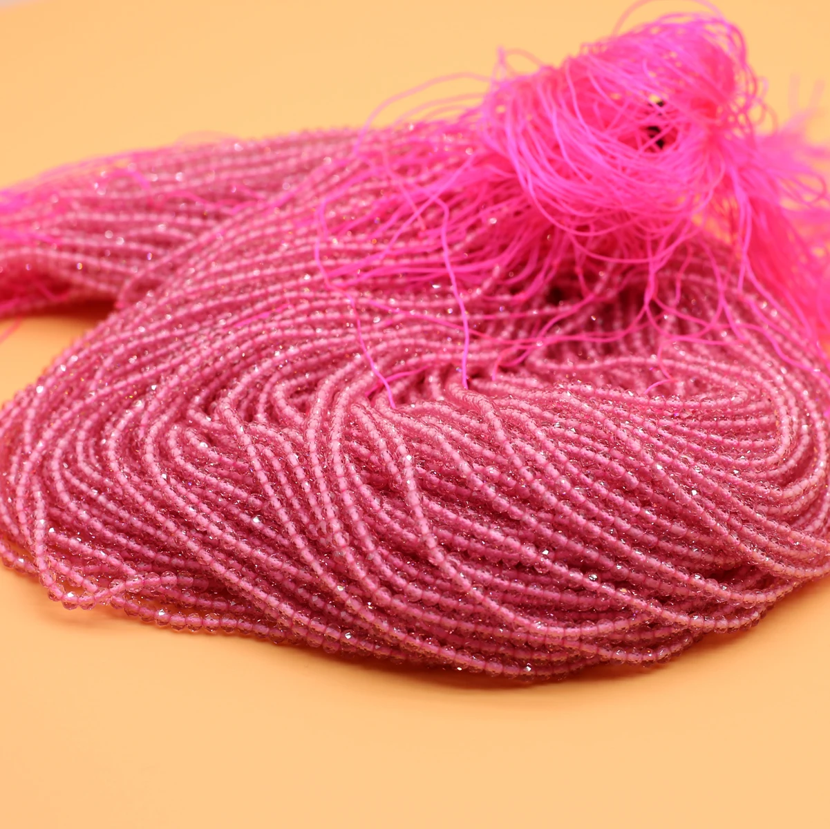 

10pcs Natural Semi-Precious Stone Beads Tiny Glass Loose Round Hole Bead for Jewelry Making Diy Necklace Bracelet Accessories