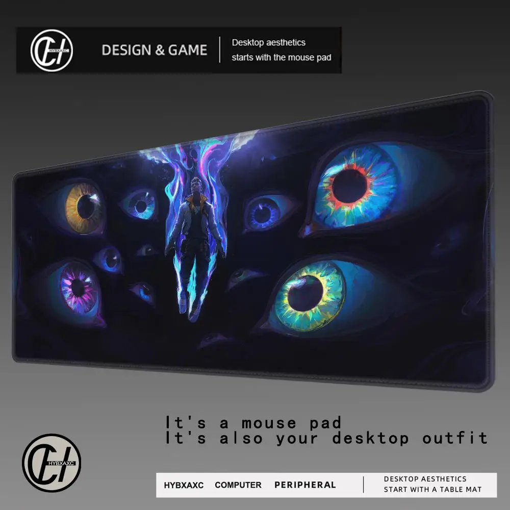

XXL VALORANT Phoenix Gaming Mouse Pad Large Mouse Pad Gamer Computer Mouse Mat Mousepad Carpet Keyboard Desk Mat Pad HYBXAXC