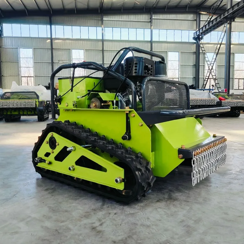 Multi-specification lawn mower 9 horsepower four-stroke remote control reclamation machine new