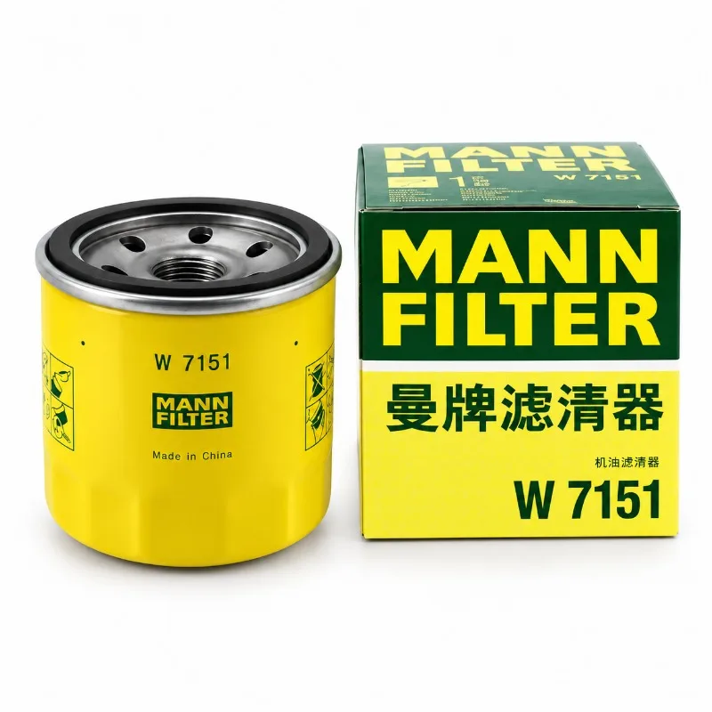 MANNFILTER Oil Filter W7012 For Chevrolet Cruze 1.5 09-15 Daewoo Matiz 1.0 10-15 Buick Excelle 1.5 12-16 MG ZS 1.3 20-on 9025229