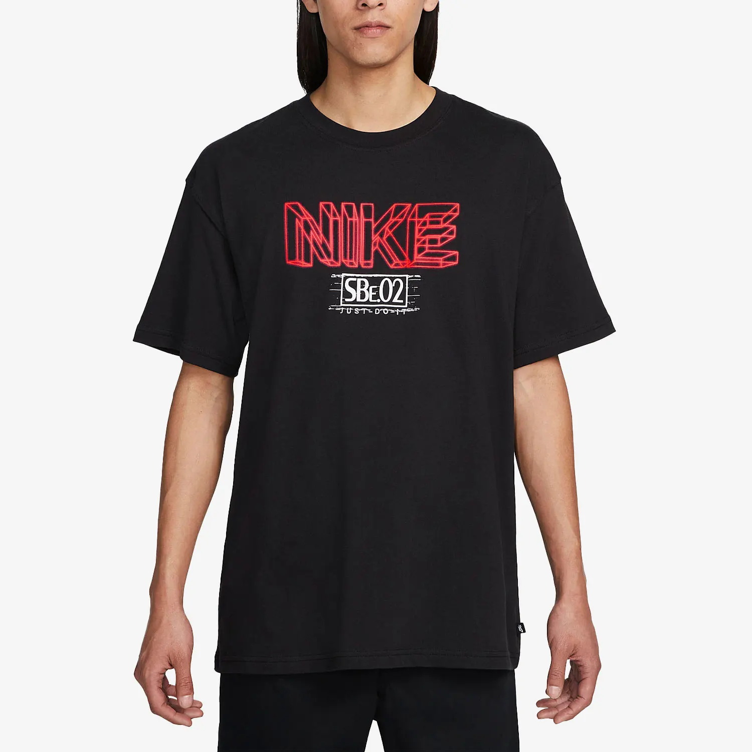 

Оригинальная летняя новая мужская модная дышащая футболка Nike с круглым вырезом и короткими рукавами FJ1144-010
