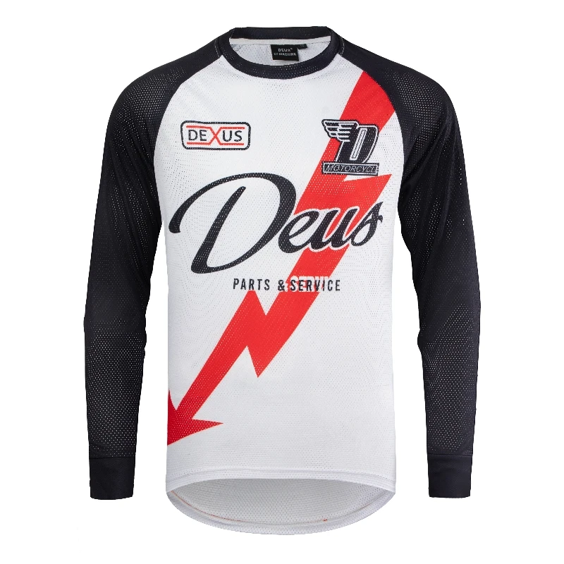 DEUS EX MACHINA-Camiseta de manga larga para hombre, Jersey para bicicleta de montaña, Motocross, todoterreno, ciclismo de descenso
