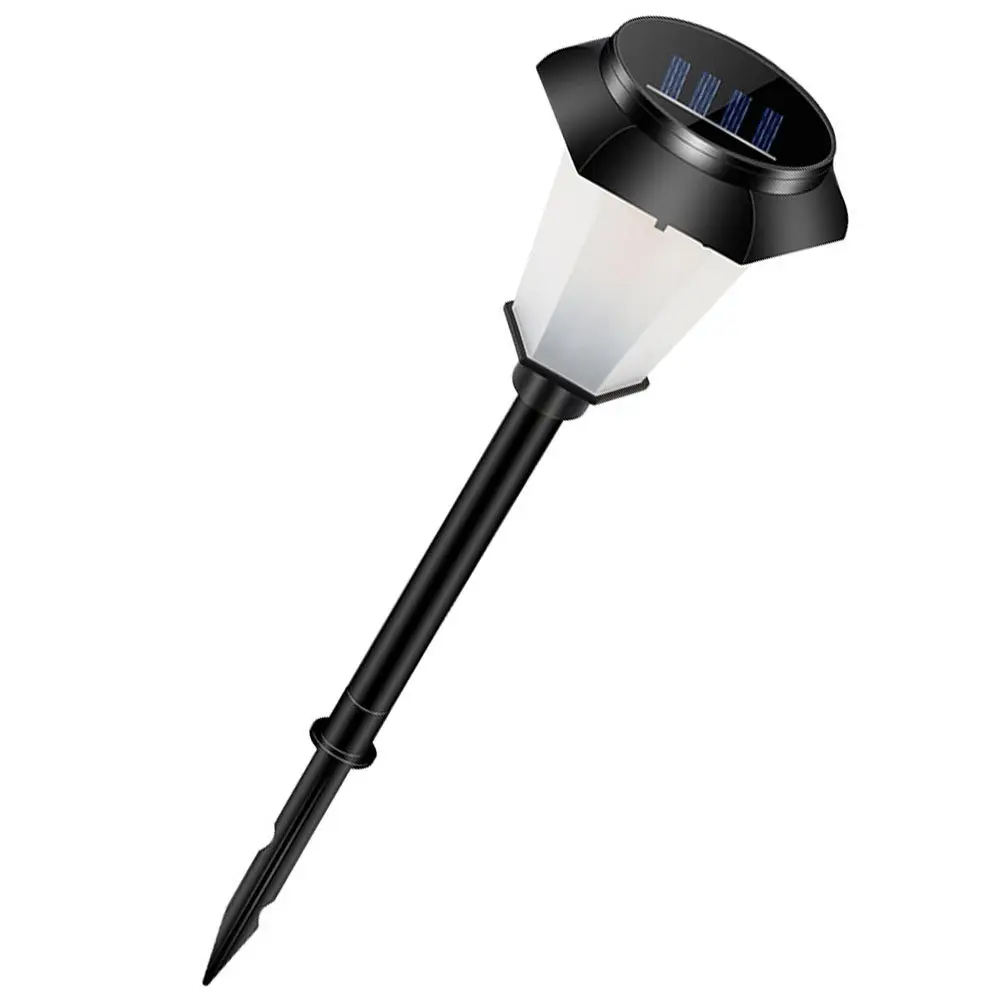 1Pcs Solar Lamp Outdoor Garden Light LED Flame Style Lawn Lamp Ground Inserted Decorative Light for Yard Park Pathway