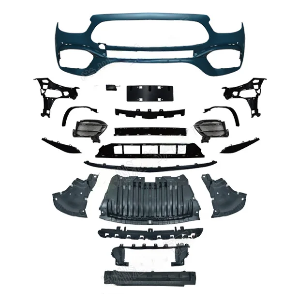 

Комплект кузова из полипропилена для Merce-des E W213, обновление E63S, комплект широкого кузова 1:1, 21–2, комплекты решеток заднего бампера с черным горлом