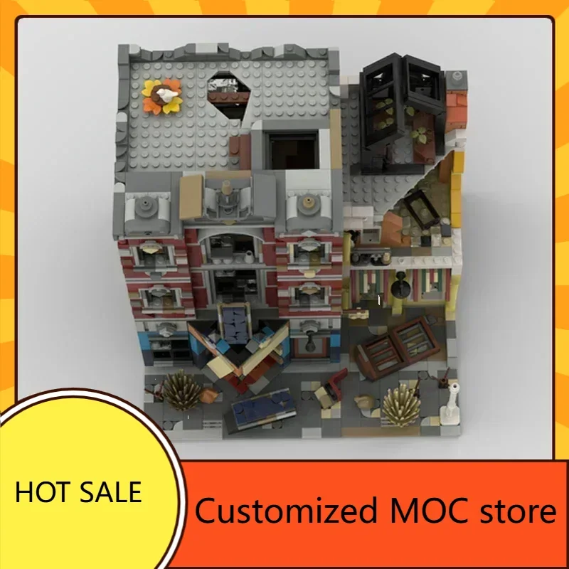 10312 ชุดตัวต่อ Apokalypse Jazz club MOC สร้างสรรค์ ของขวัญวันหยุด วิวถนน เมือง สถาปัตยกรรม ของขวัญวันเกิด ประกอบเอง ของขวัญคริสต์มาส สำหรับเด็ก