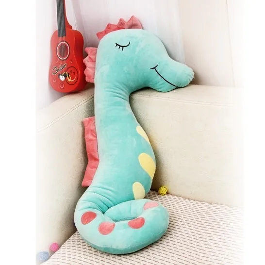 seahorse plush toy Cushion pillow 40cm suit for baby children or adult
