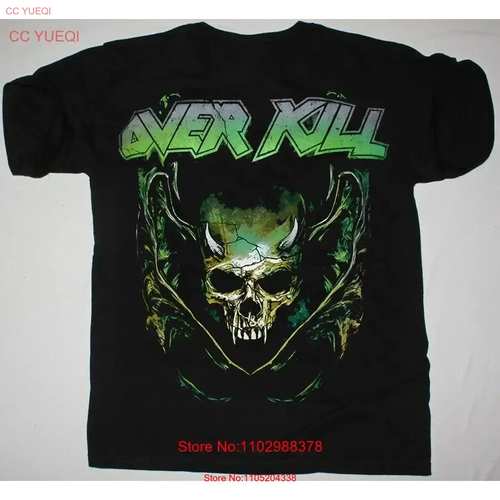 

band Overkill T SHIRT s 5xl unisex men PL62 vintage Washed Soft Stretched graphic Versatile fashion designer clothes Casual