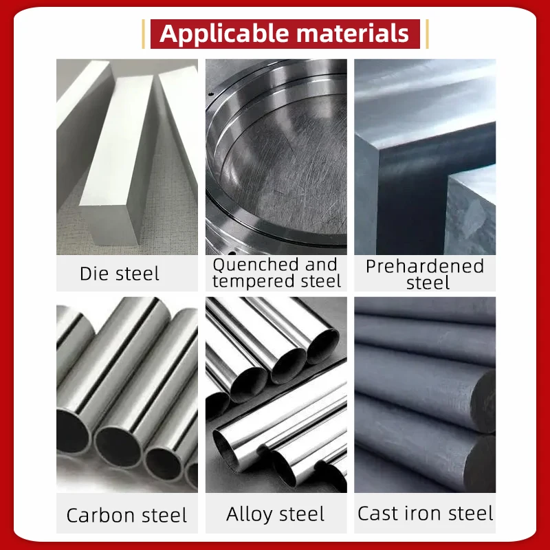 Soild mata bor karbida, mata bor baja Tungsten keras untuk pekerjaan logam, alat bor bubut CNC 1.0-20.0mm