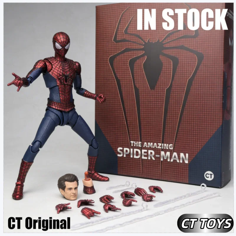 

New Hot Ct Toys The Amazing Spider-Man Andrew Garfield Spiderman Figure Spider Man Anime Action Figure Figurine Model Gift Toys