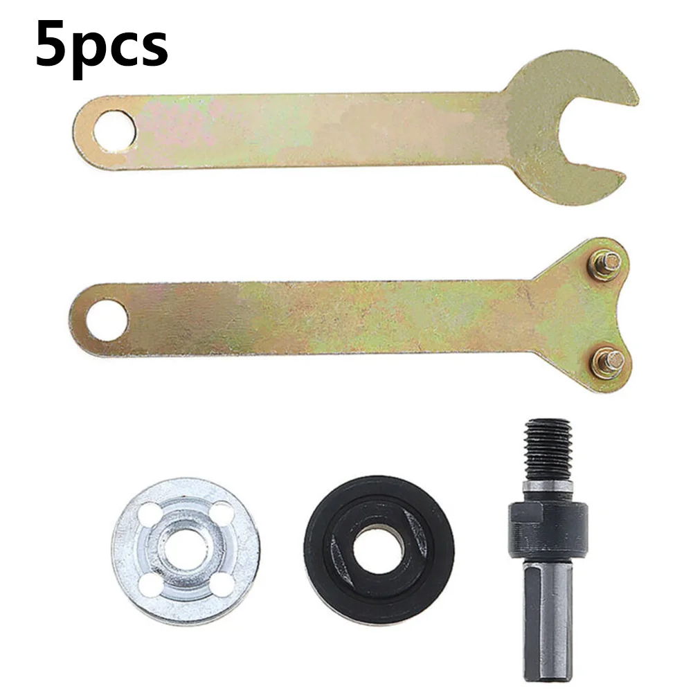 5pcs Angle Grinder Accessories Accessories Accessory Replacement Wrench Spanner Equipment For Lock Nut  5pcs Angle