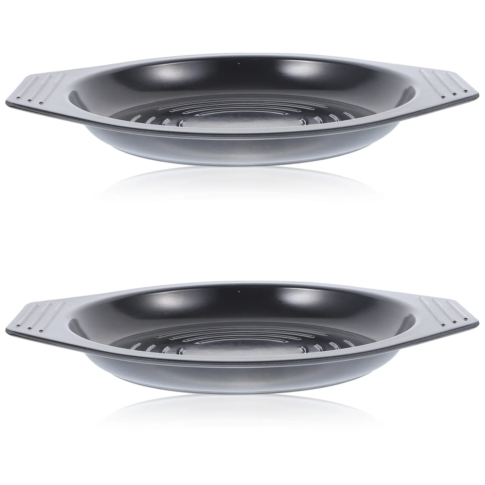 

2Pcs Casserole Tray Thickened Double Ear Pot Holder Heat Resistant Pot Base Tray Heat Insulating Table Mat for Home Use