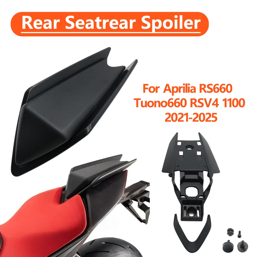 

For Aprilia RS660 Tuono660 RSV4 1100 2021-2025 Motorcycle Rear Passenger Pillion Seat Cover Fairing Seat Cowl Hump Spoiler