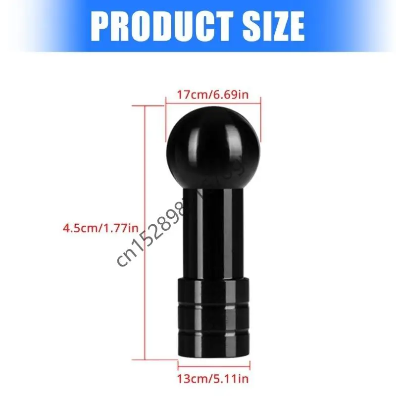 Connettore sfere affidabile da 1/4 pollice 17 mm facile da usare per il montaggio del dispositivo auto 634a