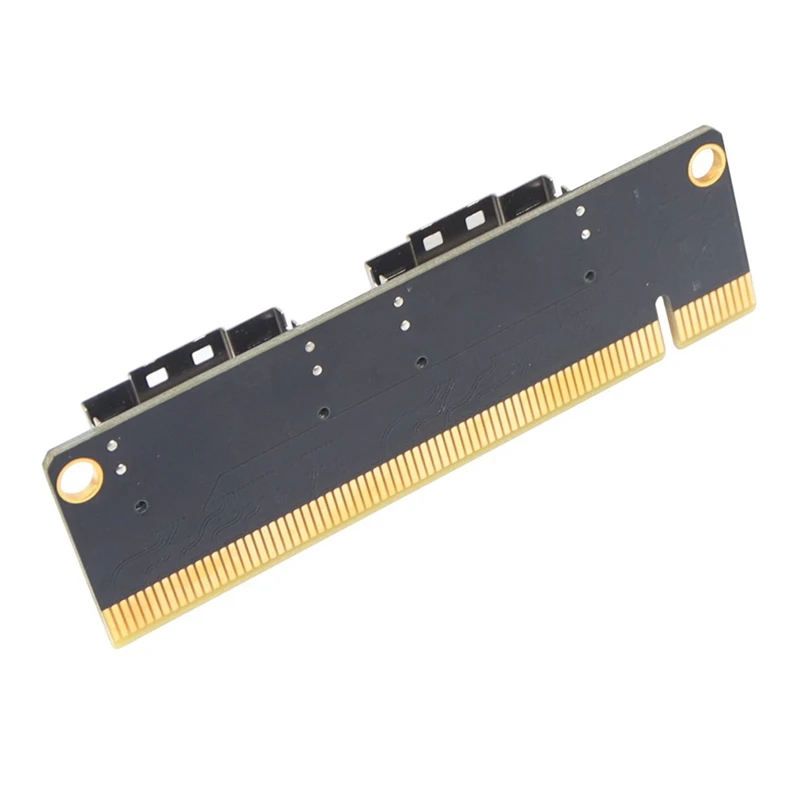 Pcie 4.0 X16 To 2 Ports Nvme Expansion Card PCI-E 4.0 16X To Slimsas 8I X2 SFF8654 Graphics Card SSD Adapter Card