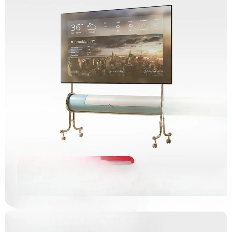 Movable TV stand, minimalist floor stand