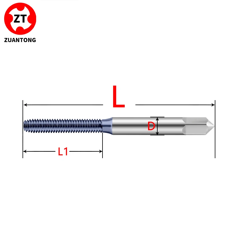 

ZUANTONG HSSE-M42 JIS Standard UNF/UNS 00-90 0-90~5/8 без покрытия/с TIN/TICN/TC50, резьбонарезные плашки для станков, резьбонарезные плашки для винтовых соединений