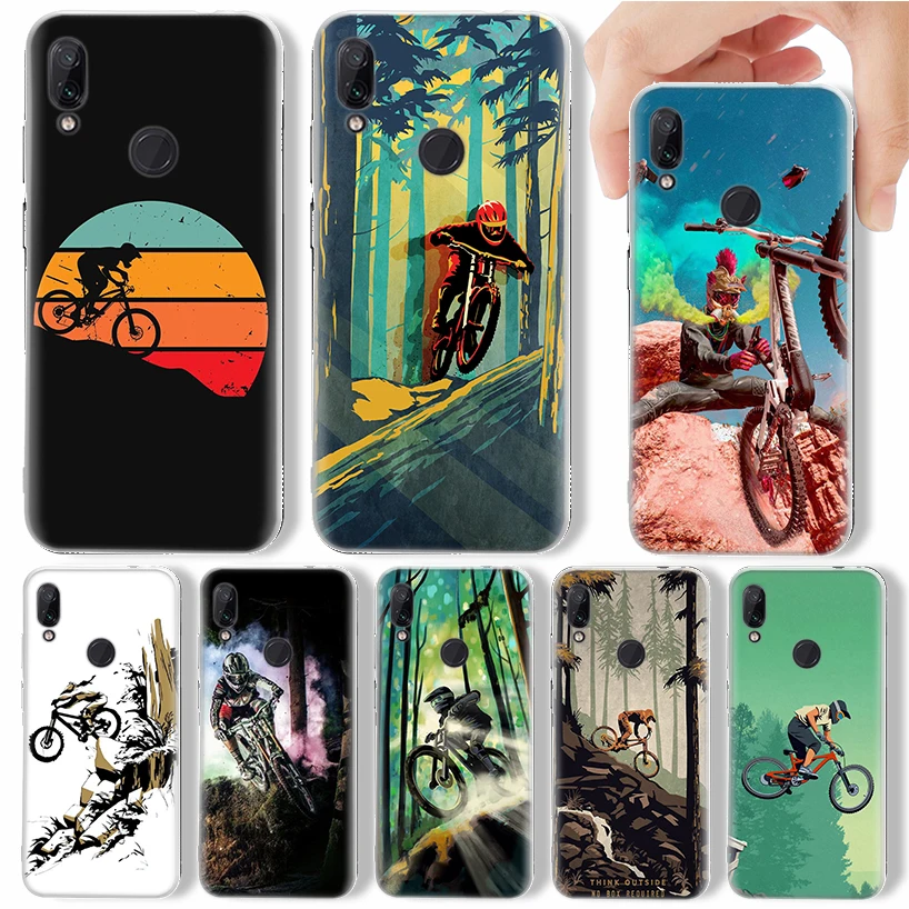 Amazing Mountain Bike Bicycle Phone Case For Xiaomi Mi 11 Lite 12X 11T 10T 9T 12 Pro 11i 8 9 10 Ultra 5G 5X 6X Soft Cover Silico