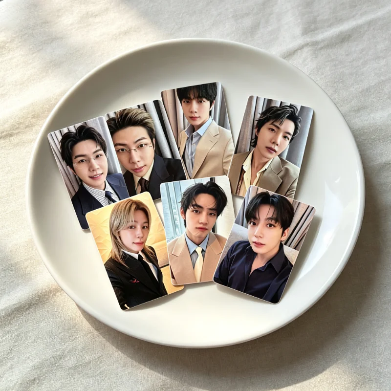 Carte commémorative BT21, collection de 7 cartes, carte Polaroid de la cérémonie d'entrée d'ARIRANG