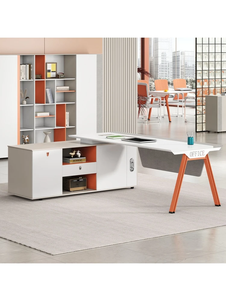 

Комбинация офисной мебели, простой современный письменный стол, стол начальника, элитный менеджер