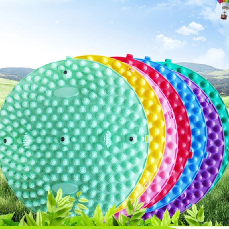 Description Picture 6 of itemFoot Massage Relaxation Mat Muscle Relaxation Massager Feet Relaxing Mat Round Exercise Pad Pilates Yoga Accessories