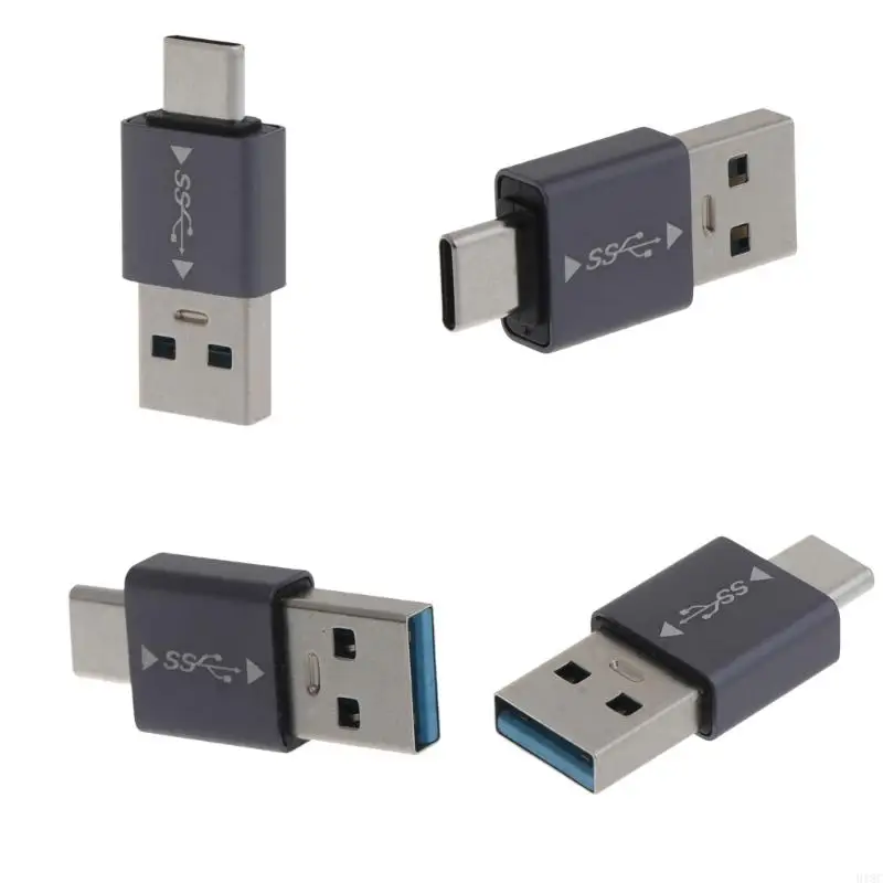 918C USB3.0 sang Type C Bộ chuyển đổi đầu nối nam Bộ chuyển đổi Type-c Truyền dữ liệu 10Gbps