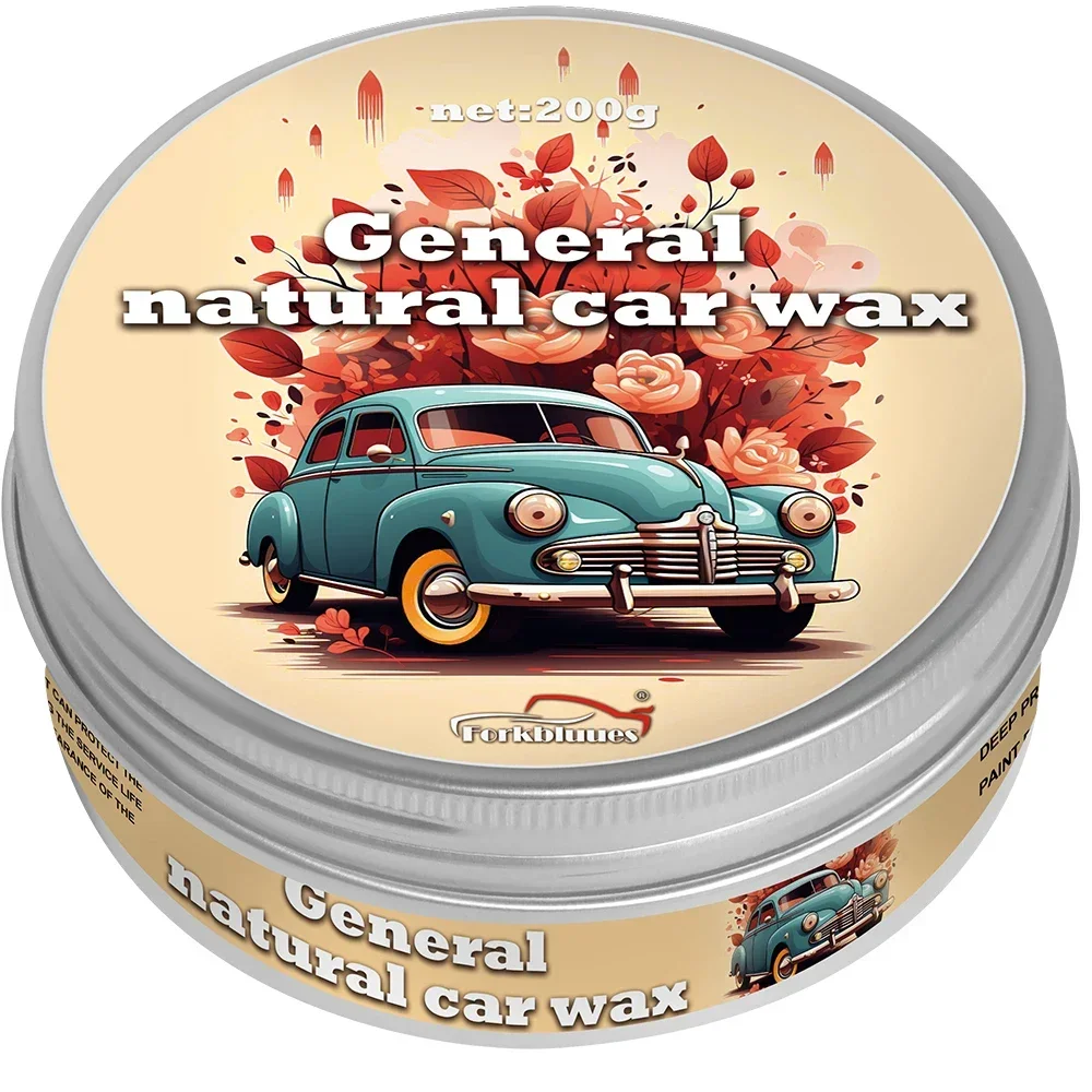 

Carnauba Paste Car Wax Auto Paint Care Wax Brazilian Polishing Wax Paste High Gloss Shine Super Hydrophobic Coating Glazing