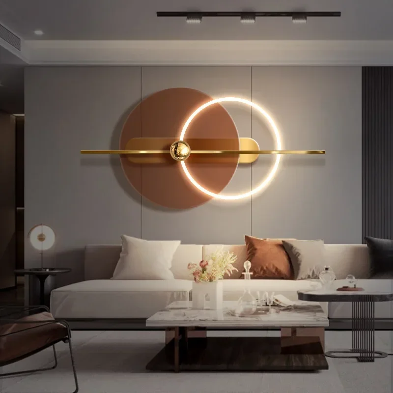 Background wall Ambient light painting High sense luminous mural