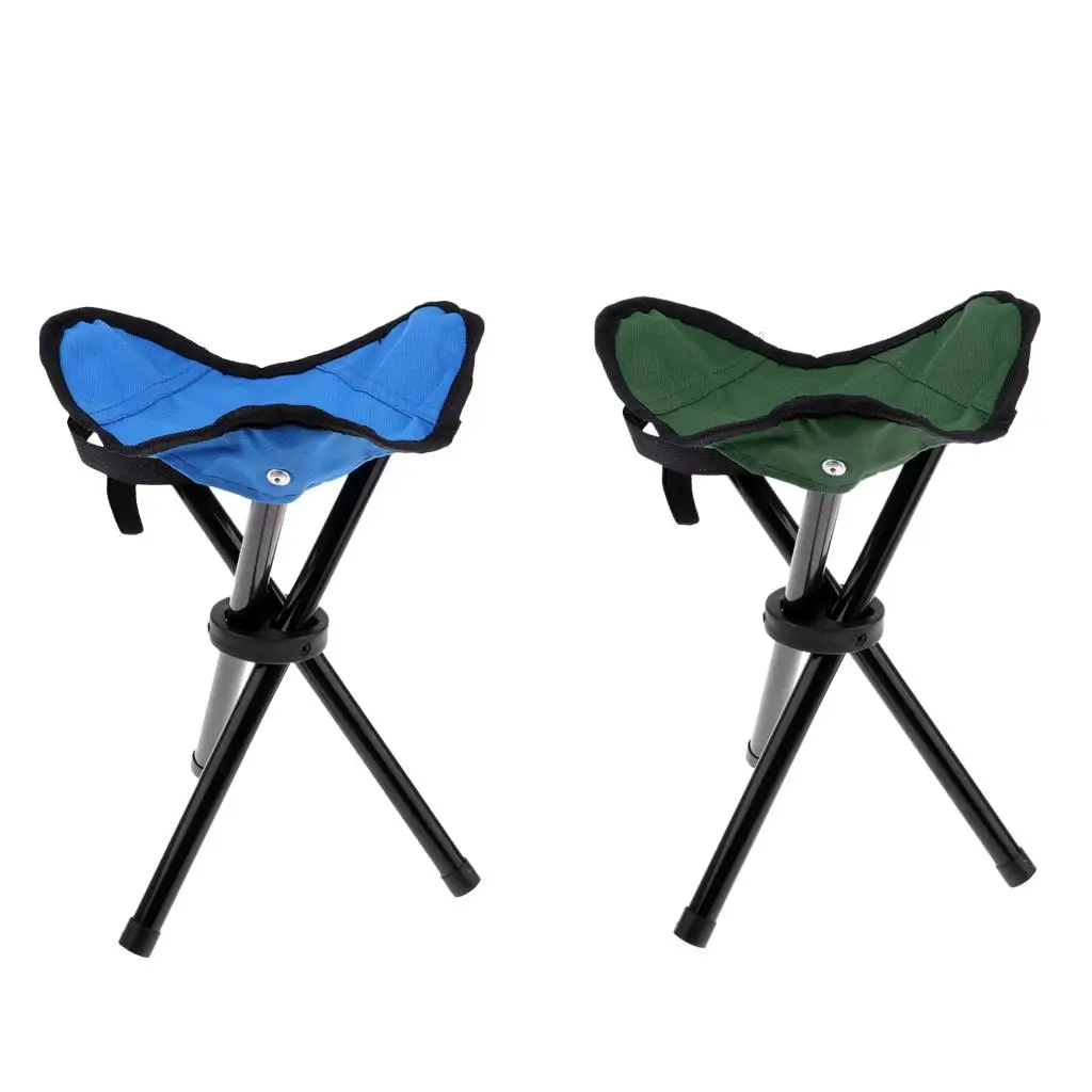 Portable Folding Camping , Outdoor Stool, Steel , Oxford Seat, 100 Kg