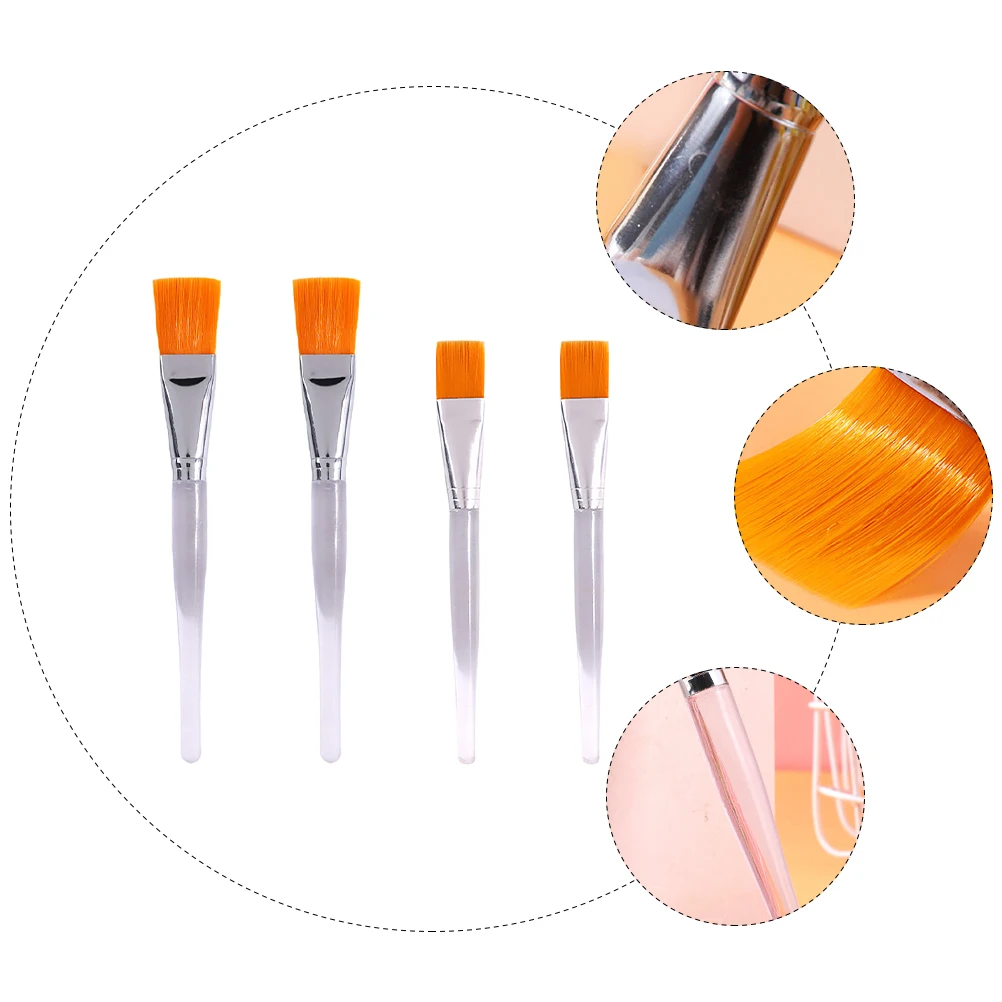 

4Pcs Quality Material Mask Tool for Highlighter Gel Masks and DIY Facial Treatments Face Mask Brush Beauty Brush