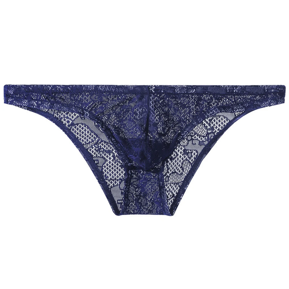 ملابس داخلية منخفضة الارتفاع قابلة للتنفس، سراويل داخلية من الدانتيل الأحمر، نسيج قابل للتنفس، نمط زهور يحتوي على 1 موجز #5