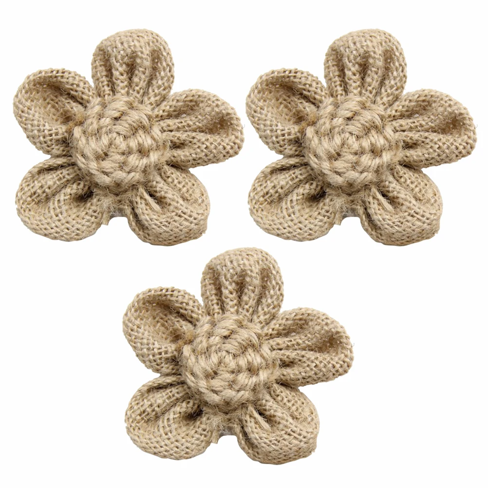 

10 Pcs Simulated Lace Rose Flowers Bridal Ceremony Crafting Floral Decoration Decorate Bride