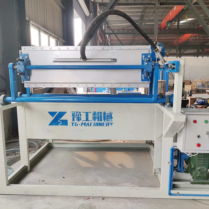 Fully Automatic Egg Tray Making Machine 1500pcs/h Paper Pulp Molding Production Line For Making Biodegradable Egg Packaging