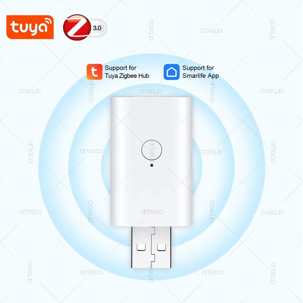 

New Tuya ZigBee Signal Repeater USB Plug and Play Gateway Hub Signal Amplifier Extender Smart Automation Work With Smartlife APP