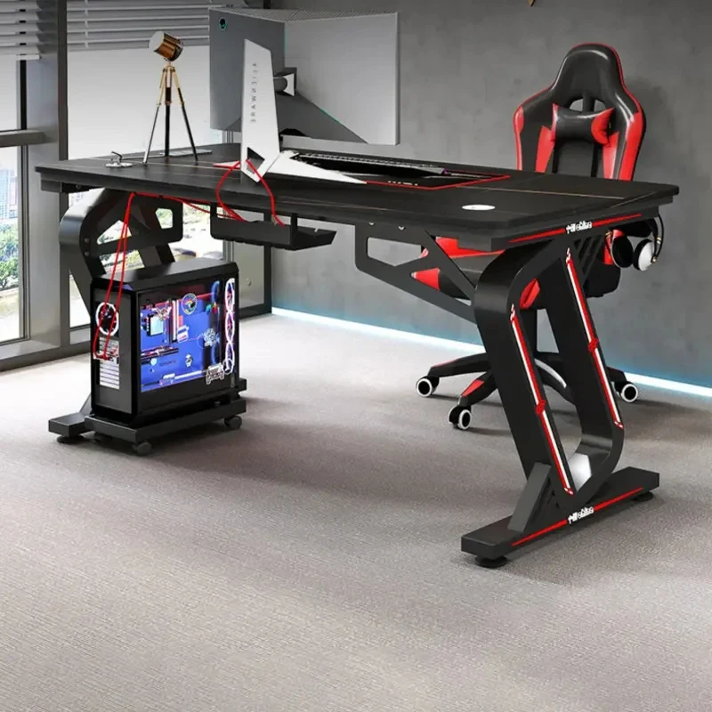 

Simple Desktop Computer Desks Modern table Office Furniture Carbon Fiber Gaming Desk Home Bedroom Student Writing Desk Game Desk