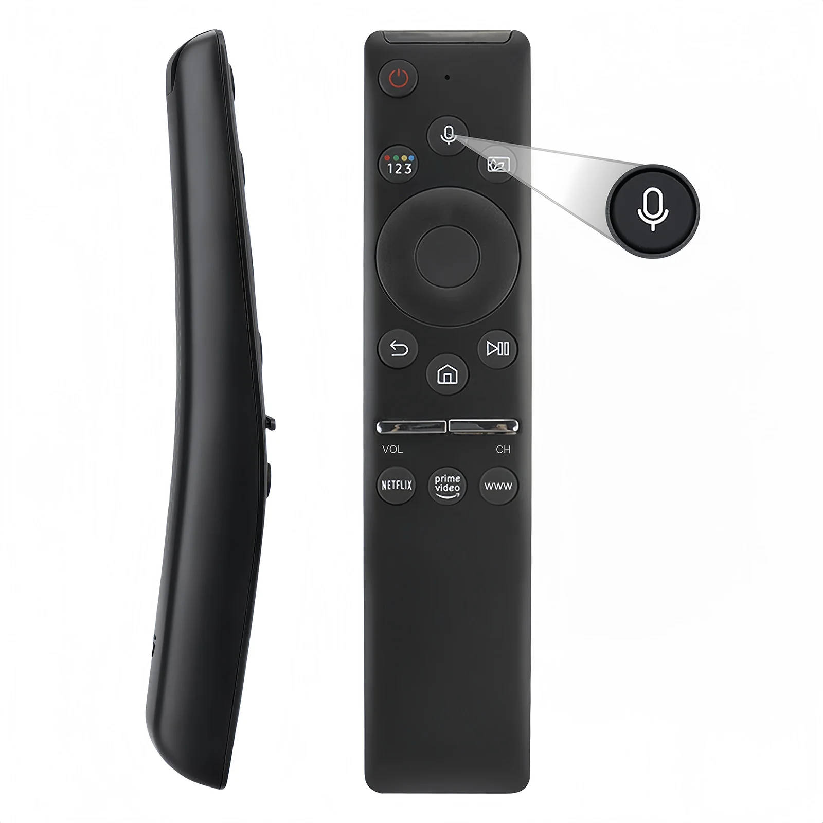 Replacement Voice Remote for Samsung TV Remote Control,Compatible for All Samsung with Voice Function Smart TVs(Frame QLED LED)